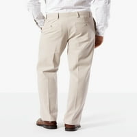 Dockers férfi klasszikus lapos elülső könnyű Khaki nadrág nyújtással
