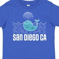 Inktastic San Diego Kaliforniai Bálna ajándék kisgyermek fiú vagy kisgyermek lány póló