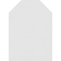 12 W 42 H nyolcszögletű felső felszíni PVC Gable Vent: nem funkcionális, w 2 W 2 P Brickmould küszöbkeret