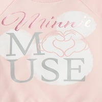 Minnie Mouse Baby és kisgyermek lányok rövidnadrágja, 2 darabos ruhakészlet, 12m-5T