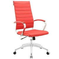 Modway Jive Highback irodai szék piros színben
