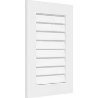 20 W 42 H téglalap felszíni PVC Gable szellőzőnyílás: nem funkcionális, W 3-1 2 W 1 P Standard keret