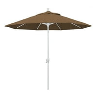 California Umbrella Pacific Trail Market Tilt Olefin Patio Esernyő, Több Színben