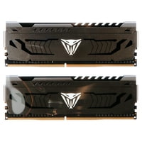 Patriot Viper acél DDR RAM 16GB 3000MHz CL UDIMM asztali játék memória készlet-PVS416G300C6K