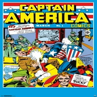 Marvel Comics - Amerika Kapitány-Borító Fali Poszter, 24 36