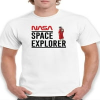 Nasa Space Explorer Art póló férfiak-NASA minták, férfi x-nagy