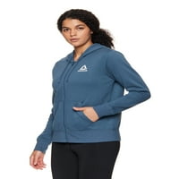 Reebok Női Game Day Zip Up kapucnis, S-2XL méretű