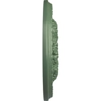 Ekena Millwork 18 OD 1 2 ID 1 2 P Granada mennyezeti medál, kézzel festett athéni zöld
