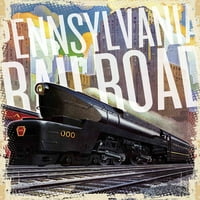Marmont Hill Pennsylvania Railroad Festés nyomtatás vászonra