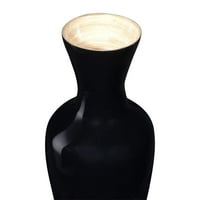 Nemzetközi 18 Virágos fekete bambusz gyömbér edény váza