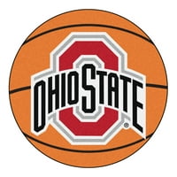 Ohio állambeli kosárlabda szőnyeg 27 átmérőjű