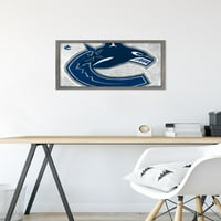 Vancouver Canucks-Logó Fali Poszter, 14.725 22.375