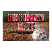 - Cincinnati Reds Scraper Mat 19 X30 - Ball