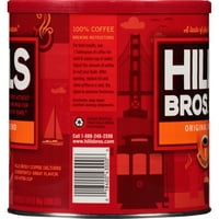Hills Bros. Eredeti Keverék Őrölt Kávé, Közepes Sült, 30. Oz. Lehet