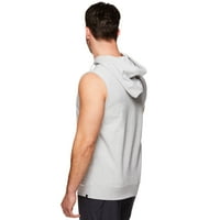 Gaiam férfi jóga ujjatlan kapucnis, 2xl méretű