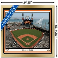 San Francisco Giants-Oracle Park Fal Poszter, 14.725 22.375 Keretes