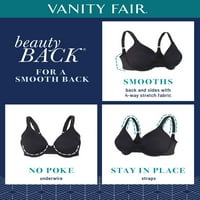 Vanity Fair női szépség vissza teljes ábra Underwire simító melltartó, stílus 76380