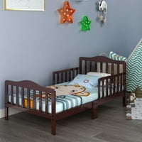 Kisgyermek ágy, klasszikus gumi fa Gyerekágy keret W dupla biztonsági védőkorlát, alvó hálószoba bútor fiúknak és lányoknak,