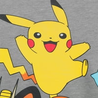 A Pokemon Juniors teljes csapat hosszú ujjú grafikus pólója