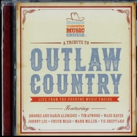 Különböző művészek-Tribute To Outlaw Country-CD