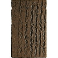 Ekena Millwork 4 H 4 D 72 W durva fűrészelt fau fa kandalló kandalló készlet w alamo corbels, természetes arany tölgy