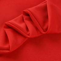 Piros Új Tavaszi-Nyári Női Vintage egyszínű alkalmi gomb cipzár derék rugalmas egyenes öltöny nadrág hosszú nadrág