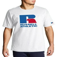 Russell Athletic Men's Big & Tall Big Logo Grafikus póló, LT-6XL méretű