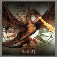 A Hobbit: Az Öt Hadsereg Csatája-Smaug Falplakát, 22.375 34