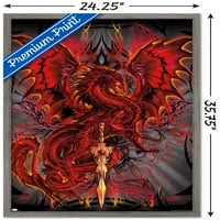 Ruth Thompson-Dragonblade Bloodblade Fali Poszter, 22.375 34