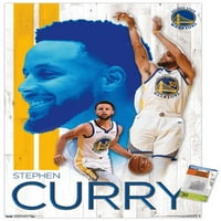 Golden State Warriors - Stephen Curry Wall poszter push csapokkal, 22.375 34