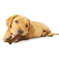 Nylabone Classic Puppy Chew ízesített tartós kutya Chew Toy klasszikus csont Twin csirke & mogyoróvaj Barna X-kicsi