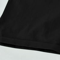 Tuphregyow női Pamut vászon rövidnadrág pitypang nyomtatás Magas derék húzózsinór rövidnadrág Elasztikus alkalmi kényelmes