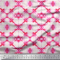 Soimoi modális szatén szövet Geometriai nyakkendő-festék nyomtatási szövet által Udvar széles