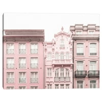 Porto rózsaszínben, Heather Loriece Canvas Art Print