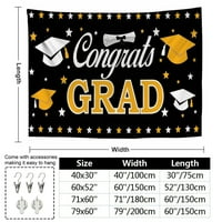 Gratula Grad Érettségi fotó hátteret léggömbök a felek és ünnepségek, 79x60,130