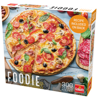 Góliát Foodie Rejtvények: Pizza Pizza Puzzle-Kész Méret
