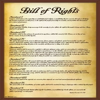 Az Amerikai Egyesült Államok-Bill of Rights Falplakát, 22.375 34
