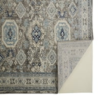Bellini Vintage bohém szőnyeg, Delphinium Blue Grey, 6ft-7in 9ft-6in terület szőnyeg