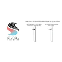 A Stupell Industries képzelje el az absztrakt retro béketest grafikus művészet, keret nélküli művészet nyomtatott fali