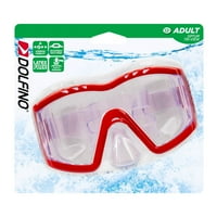 Felnőtt optum triview úszómaszk - piros