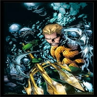 Képregény-Aquaman-Trident Fali Poszter, 22.375 34
