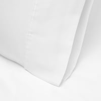 Superior 3 darabos Tencel Blend szálszám fehér Lapkészlet, Twin XL