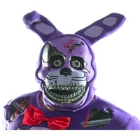 Öt Éjszaka Freddy-Nightmare Bonnie felnőtt PVC maszk Egy méret