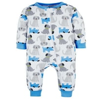 Onesies Márka Baby & Tipegő Fiú Szorosan Illeszkedik Láb Nélküli Pamut Pizsamához