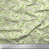 Soimoi Pamut kacsa szövet virágos Shirting nyomtatott kézműves szövet az udvaron széles