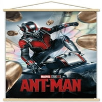 Marvel Cinematic Universe-Ant-Man-egy lapos Falplakát fa mágneses kerettel, 22.375 34