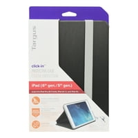 Targus 9.7 iPad Air kattintási tok, fekete