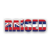 Hawaii emelt állami zászló matrica matrica-öntapadó vinil-időjárásálló-Made in USA-native pride rezidens helyi hi