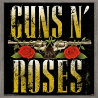 Guns N 'Roses-Halmozott Logó Fali Poszter, 22.375 34