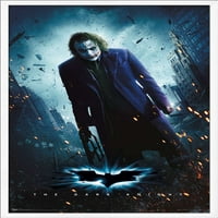 Képregény Film - A Sötét Lovag - A Joker-Egy Lapos Falplakát, 22.375 34